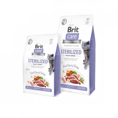 Brit Care Tahılsız Sterilised Light Ördekli Hindili Kedi Maması