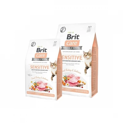  Brit Care Sensitive Hypo-allergenic Sindirim Sistemi Destekleyici Tahılsız Yetişkin Kedi Maması