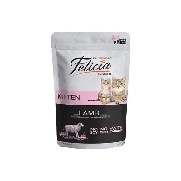 Felicia Tahılsız 85 gr Kitten Lamb Pouch Kedi Maması